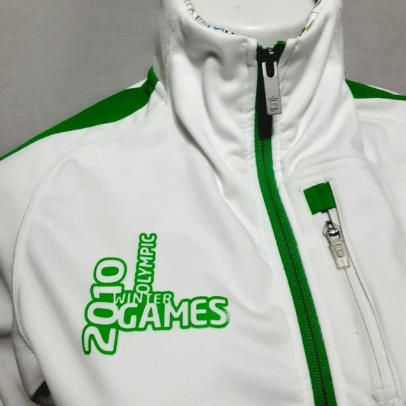 Vtg Vancouver 2010 Winter Olympic Games Zipped Up Front Jacket Small Unisex - Picture 5 of 12